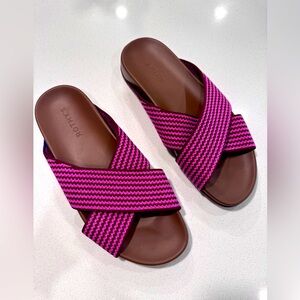 Rothy’s Weekend Sangria Stripe Sz 9